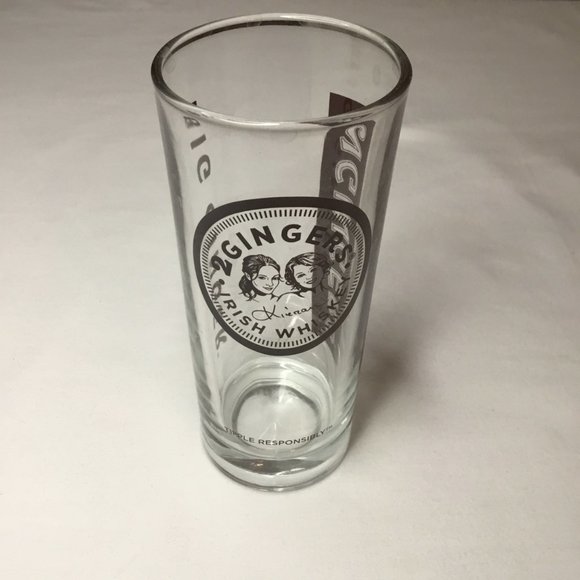 2 Gingers Irish Whiskey, Highball "Big Ginger" Cocktail Glass, 6 1/4" - Picture 1 of 3